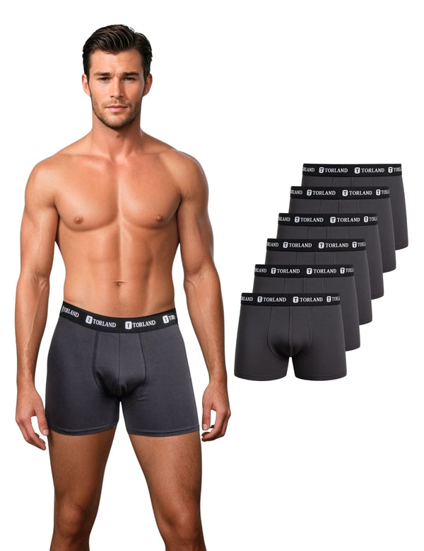 BORIS | Nachhaltige Herren Boxershorts aus Bio-Baumwolle 6er Pack