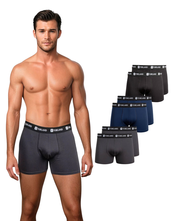 BORIS | Nachhaltige Herren Boxershorts aus Bio-Baumwolle 6er Pack