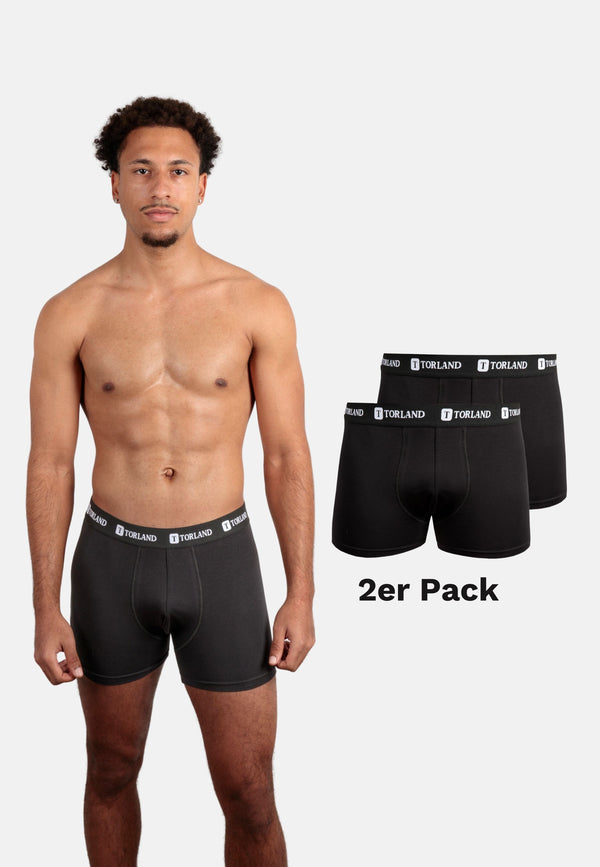 BORIS | Nachhaltige Herren Boxershorts aus Bio-Baumwolle 2er Pack