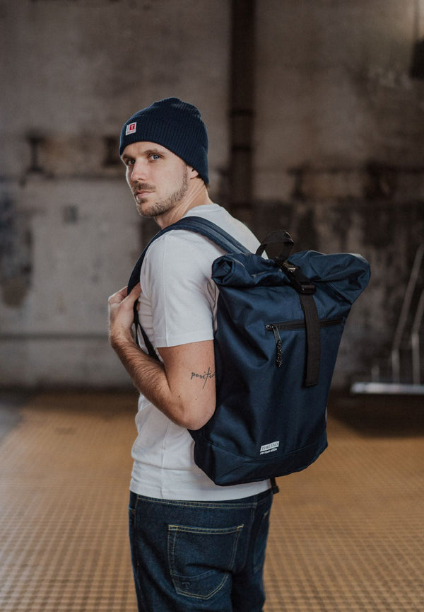 Backpack ROLL-TOP | Nachhaltiger Rucksack aus 100% recyceltem Polyester