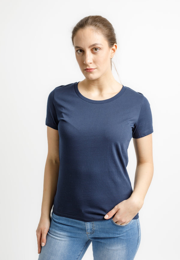 EXPRESSER PURE ORGANIC | Nachhaltiges Bio-Baumwolle Damen T-Shirt in klassischem Design