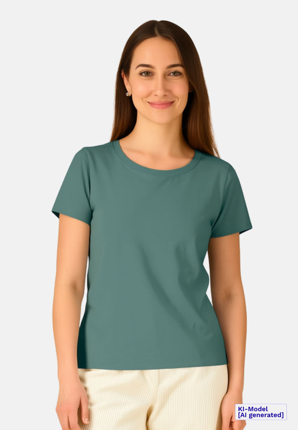 EXPRESSER PURE ORGANIC | Nachhaltiges Bio-Baumwolle Damen T-Shirt in klassischem Design