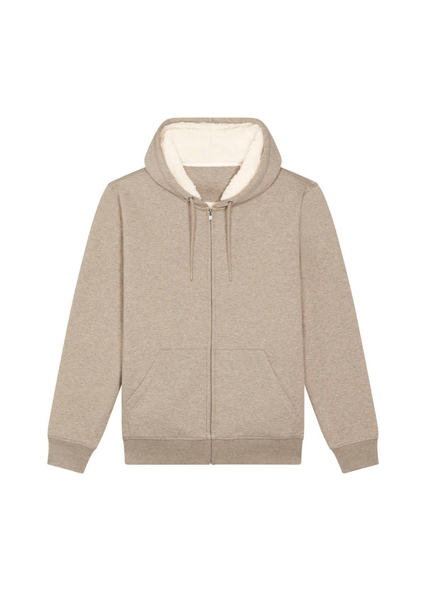 HYGGER SHERPA | Unisex Zip-Hoodie mit Sherpa-Innenfutter