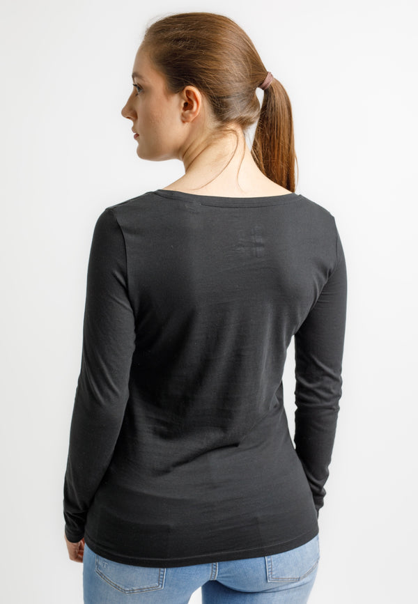 LANIA | Sustainable long sleeve for women made from 100% organic cotton