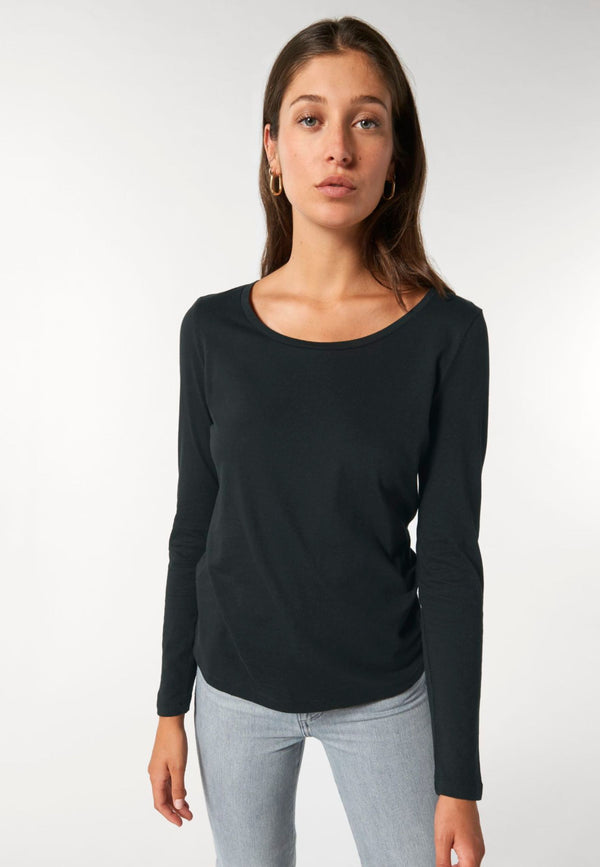 LANIA | Sustainable long sleeve for women made from 100% organic cotton
