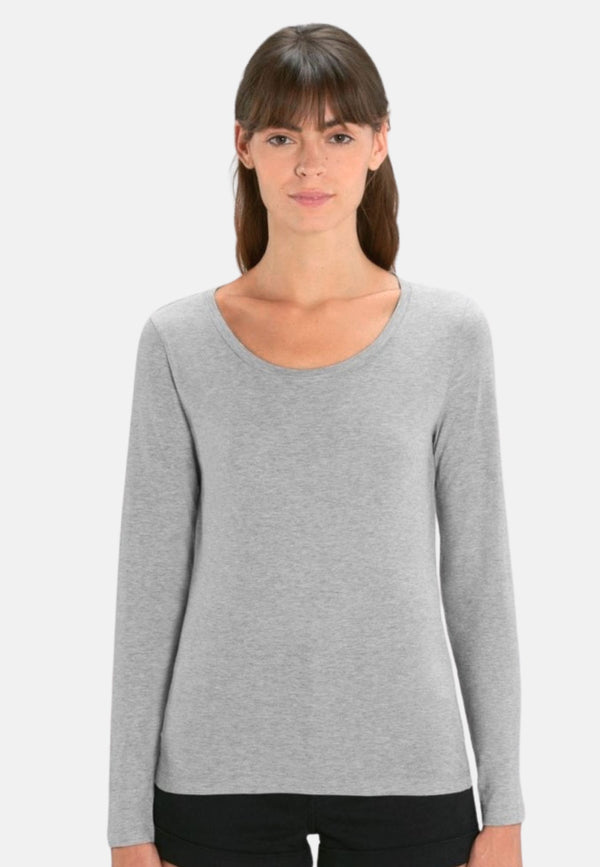 LANIA | Sustainable long sleeve for women made from 100% organic cotton