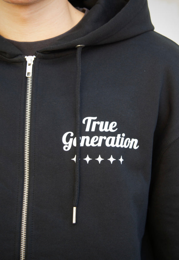 LOCKER HEAVY | Oversize Unisex Zip-Hoodie aus Bio-Baumwolle