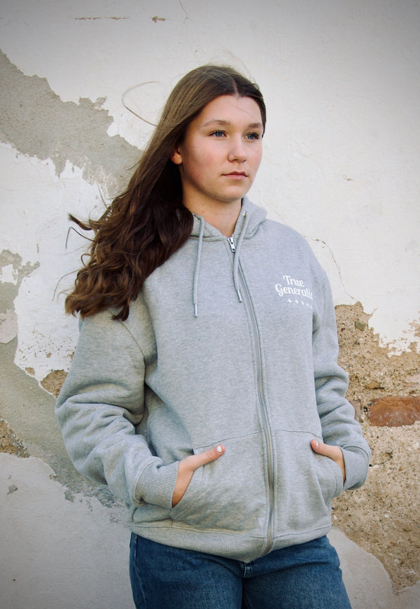 LOCKER HEAVY | Oversize Unisex Zip-Hoodie aus Bio-Baumwolle