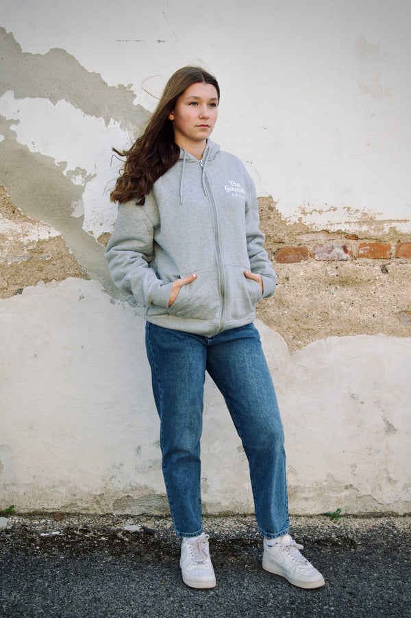 LOCKER HEAVY | Oversize Unisex Zip-Hoodie aus Bio-Baumwolle