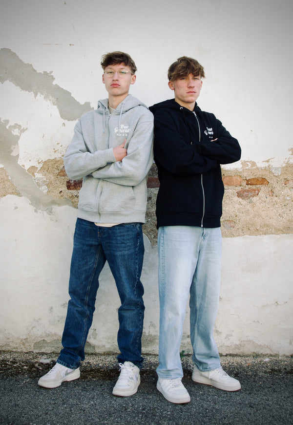 LOCKER HEAVY | Oversize Unisex Zip-Hoodie aus Bio-Baumwolle