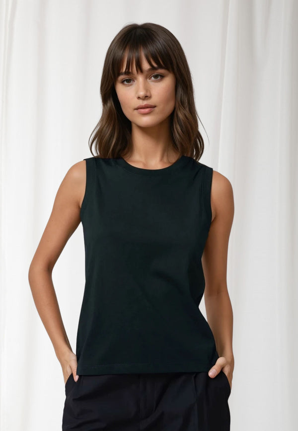 MIA | Nachhaltiges Damen Tanktop mit breiten Trägern aus 100% Bio-Baumwolle