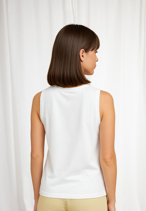 MIA | Nachhaltiges Damen Tanktop mit breiten Trägern aus 100% Bio-Baumwolle