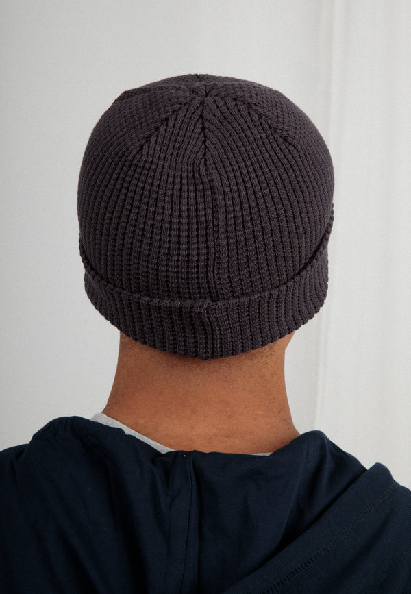 WAFFY | Nachhaltige Unisex Beanie mit Waffelstrick