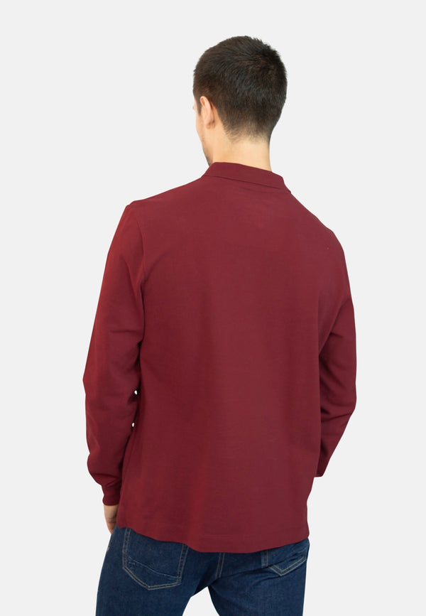 PREPSTER | Nachhaltiges Unisex Polo-Langarmshirt aus 100% Bio-Baumwolle