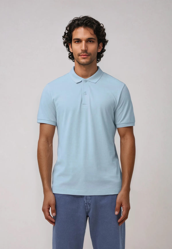 COASTER | Nachhaltiges, leichtes Herren-Poloshirt mit schmalem Schnitt