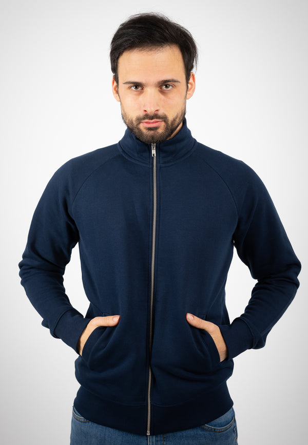 TRAILER | Sustainable sweatshirt jacket made from organic cotton