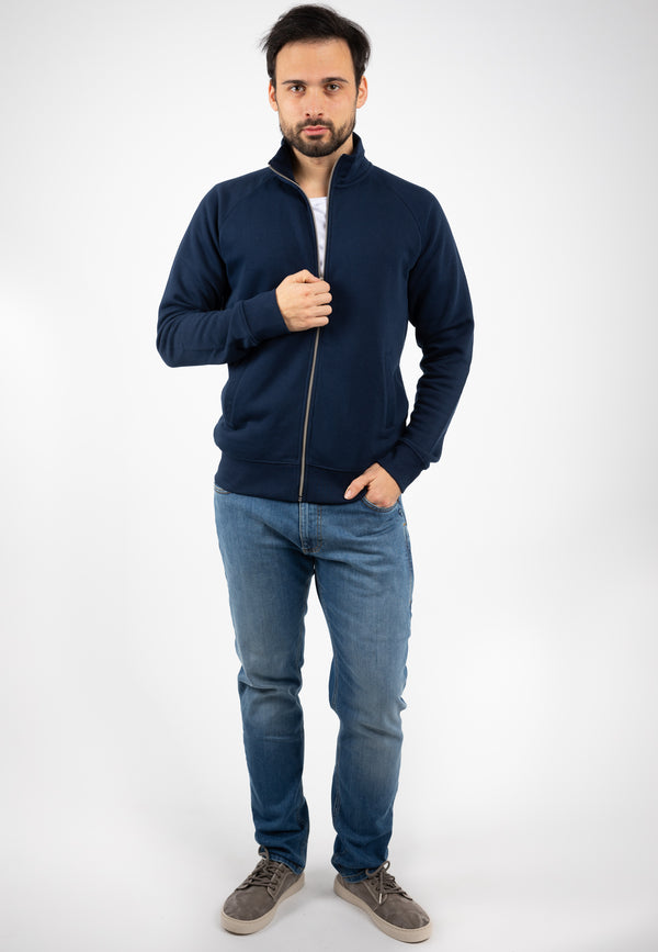 TRAILER | Sustainable sweatshirt jacket made from organic cotton
