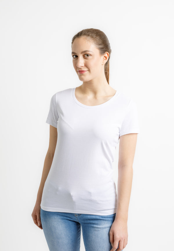 EXPRESSER PURE ORGANIC | Nachhaltiges Bio-Baumwolle Damen T-Shirt in klassischem Design