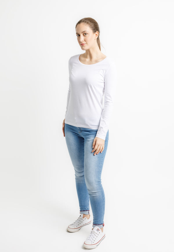 LANIA | Sustainable long sleeve for women made from 100% organic cotton